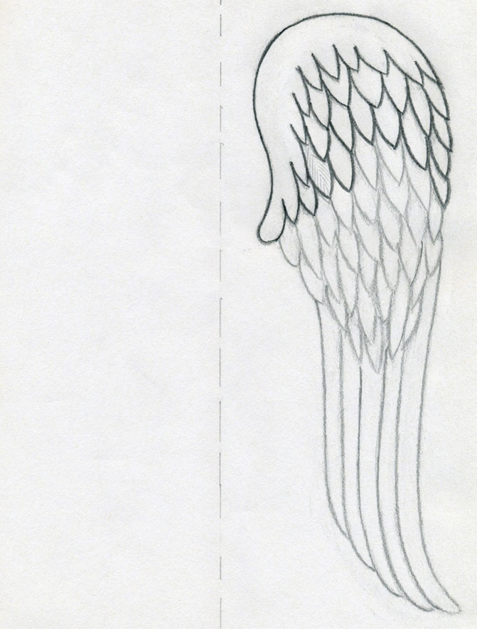 How To Draw Angel Wings
