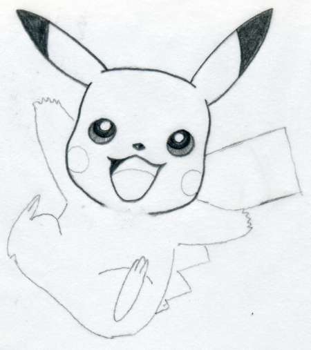 To make the eyes of Pikachu look more cute and 