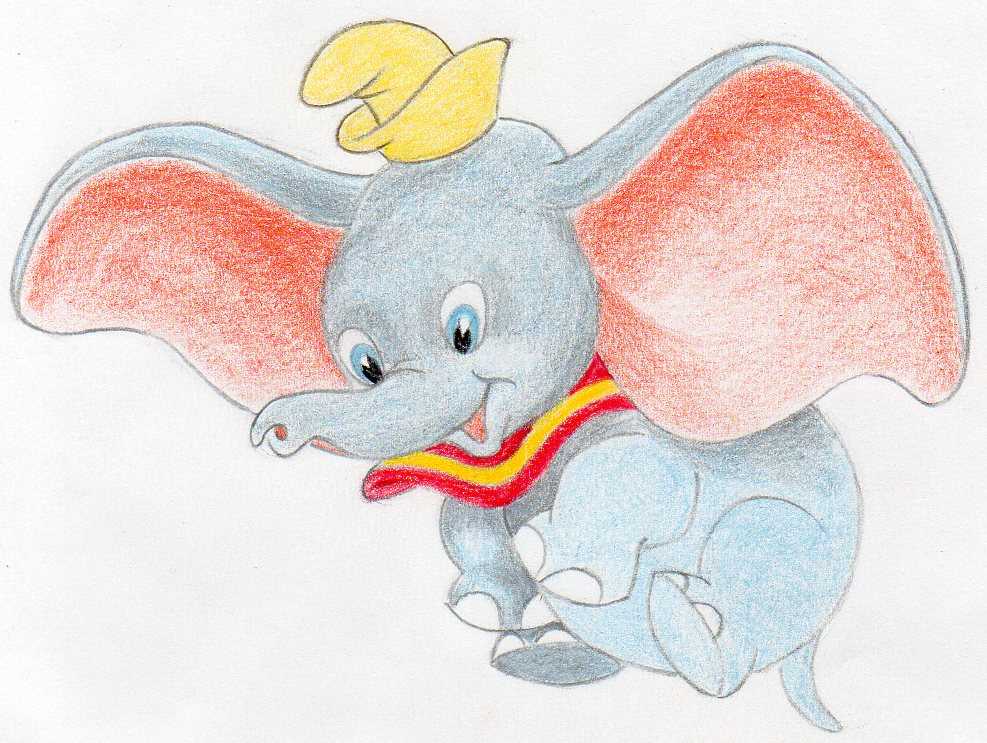 How To Draw Dumbo