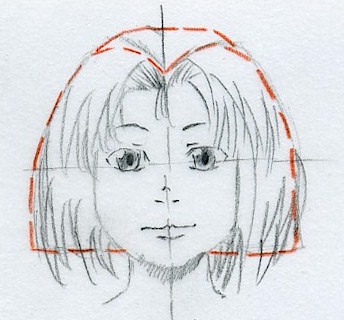 Draw Manga Hair Easily