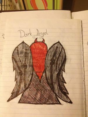dark angel drawings