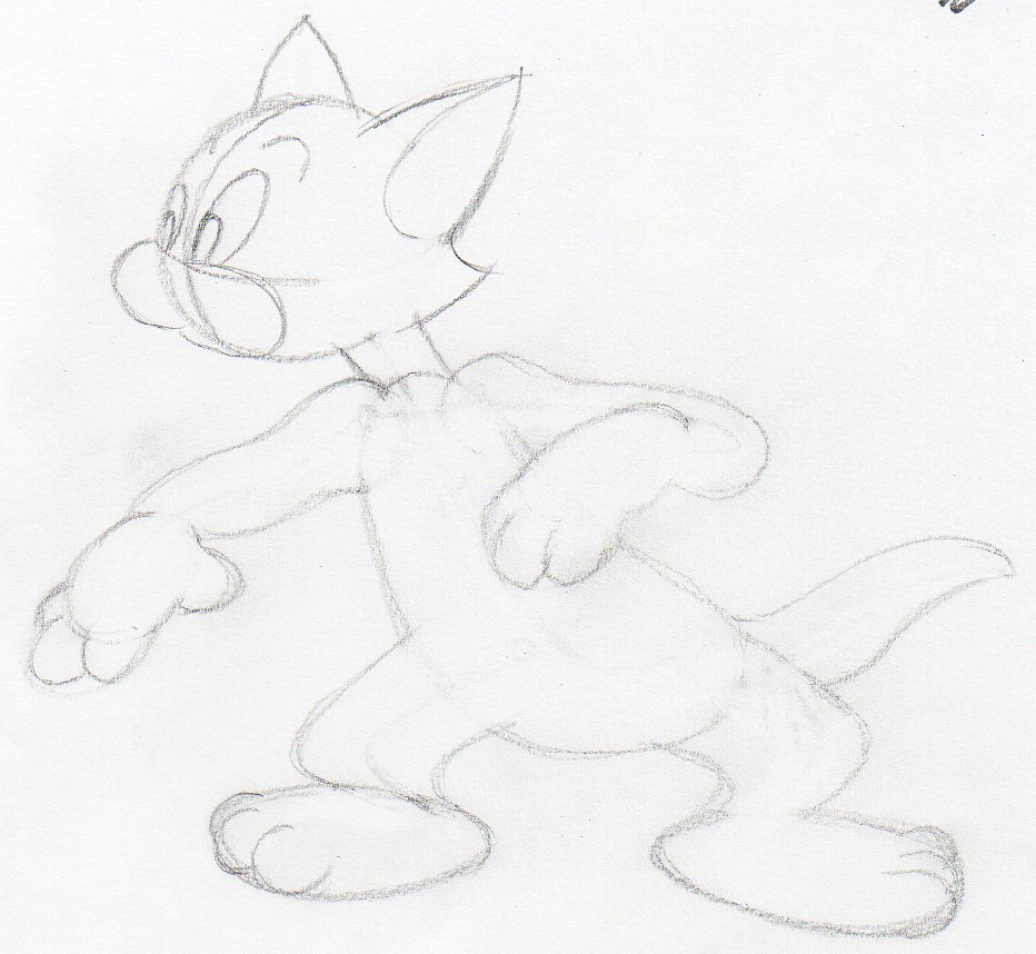 Draw Tom And Jerry. Famous Cartoon Characters Tutorial.