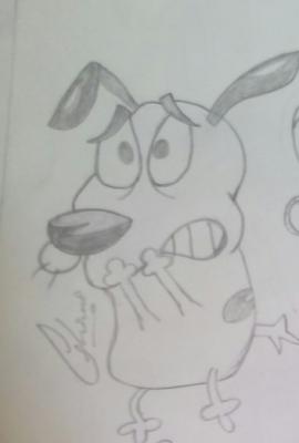 Easy pencil sketch of cartoon animals