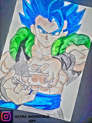 how to draw Goku Black - how to draw | findpea.com
