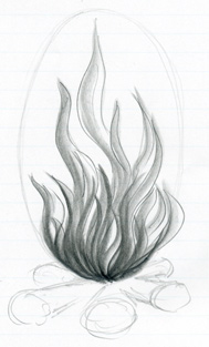 How To Draw Flames