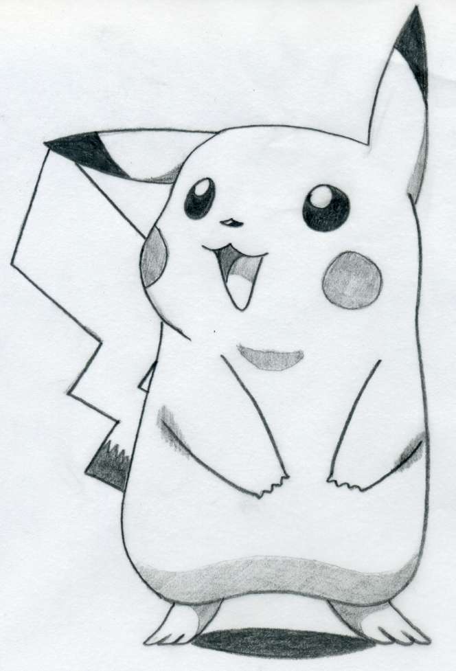 Draw Pikachu Quickly And Easily This electric type pokemon is always so cute! draw pikachu quickly and easily