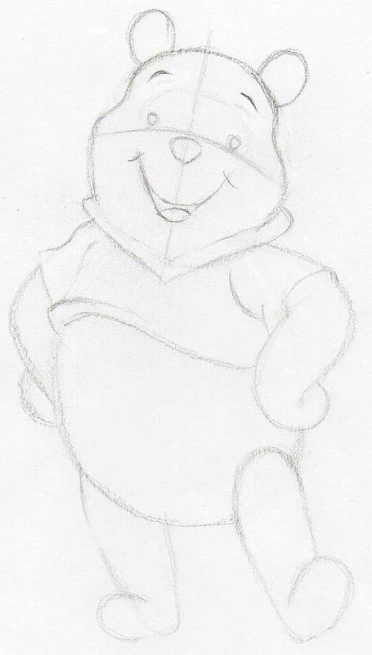 Winnie The Pooh Sketch  Drawing Skill