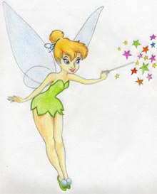 Featured image of post How To Draw Tinkerbell Easy One bended and one lying near the body