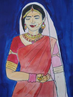 Kumari beautiful Indian bride  EvitaWorks