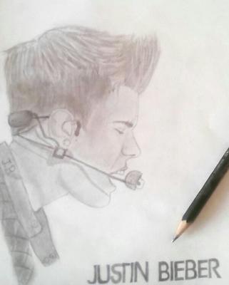 Justin Bieber | how to draw a boy face pencil sketch | step by step easy  pencil drawing - YouTube