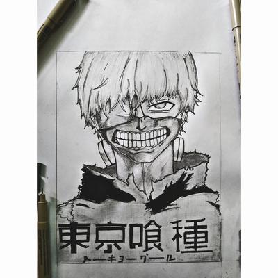 Kaneki Ken - Tokyo Ghoul Fan Art Drawing by LethalChris on DeviantArt