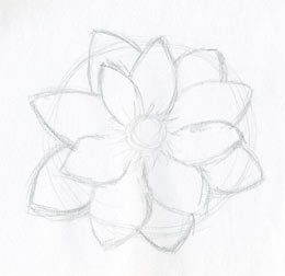 Lotus flower | Domestika-saigonsouth.com.vn