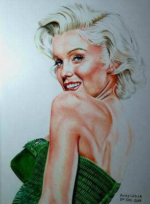 Marilyn Monroe Pencil Sketch Portrait  Free SVG