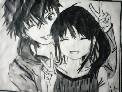 My first anime drawing