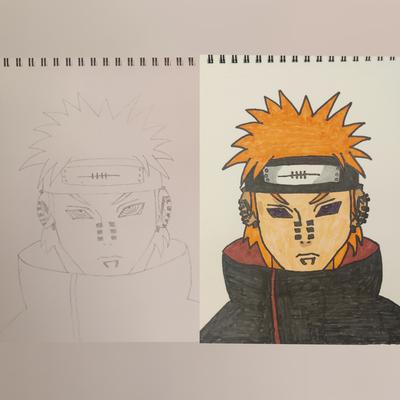 Top more than 61 naruto pain sketch - in.eteachers